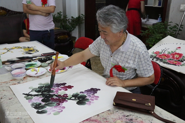 現(xiàn)場(chǎng)繪畫(huà)栩栩如生